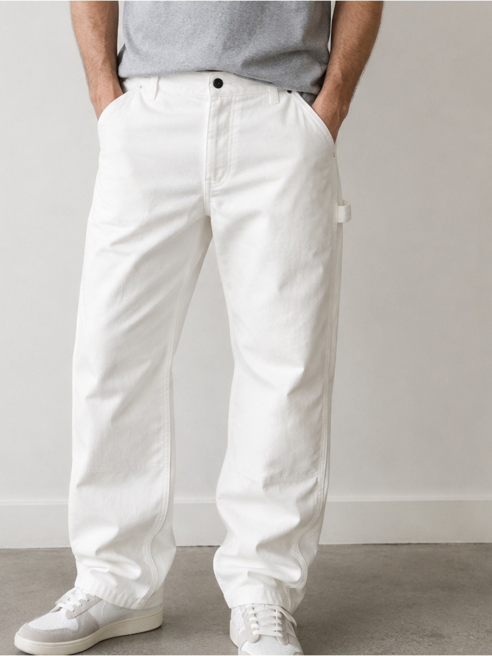 Dickies men’s Utility Painter Pants size 32x32 White Relaxed Straight Fit NWT